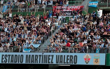 Gran ambiente en el Martínez Valero. 
