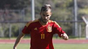 Jesé, con la selección Sub-20.