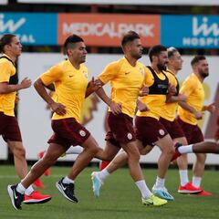 Falcao, el ejemplo a seguir por sus compañeros de Galatasaray