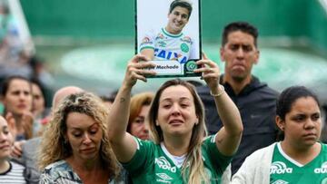 La viudas de Chapecoense se querellan contra el club