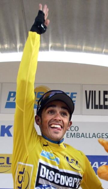 Alberto Contador ganador en 2007.