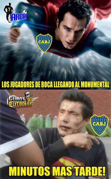 Los memes no perdonan el River Plate vs Boca Juniors