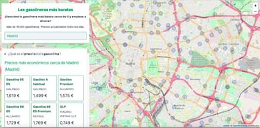 Webs y apps para encontrar gasolina barata cerca de mi ubicación y llenar el depósito