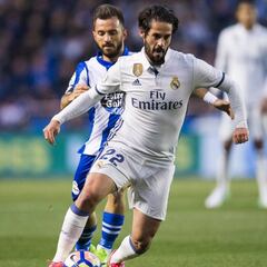 1X1 del Madrid: Isco brilla y James ejecuta en Riazor