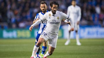 Isco brill&oacute; en Riazor