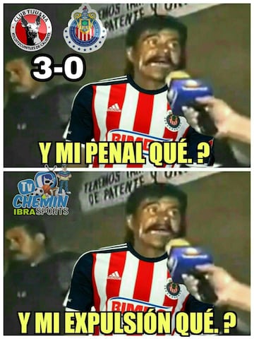 Los memes disfrutan la derrota de Chivas en la Liga MX