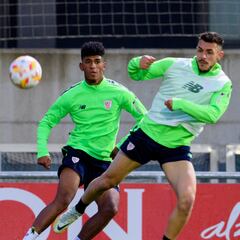 Iñigo Martínez, Yeray, Nico Williams y Raúl García pasan el corte ante Osasuna