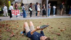 Can I vote in the US election in the state where I study or work if I’m registered in another?