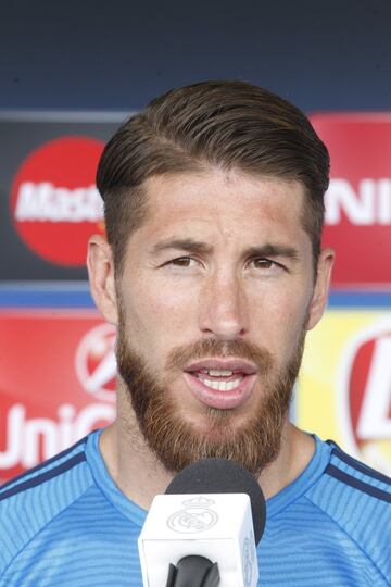 Así ha cambiado el look de Sergio Ramos en el Real Madrid