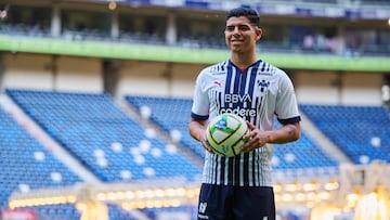 Víctor Gumzan, defensa de Rayados de Monterrey.