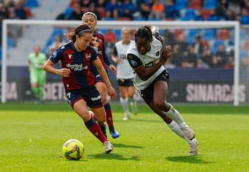 05/01/25 
PARTIDO FUTBOL FEMENINO PRIMERA DIVISION LIGA F
LEVANTE FEMENINO - VALENCIA FEMENINO 

BROENE ALHARILLA