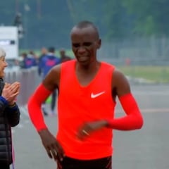 Eliud Kipchoge ya es el hombre más rápido en una maratón