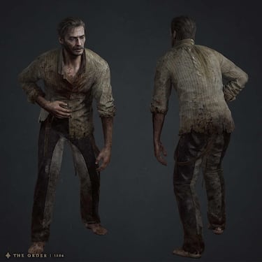 Los personajes de The Order, sin trampa ni cartón