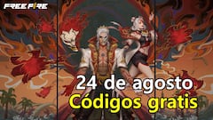 Free Fire | Códigos de hoy sábado 24 de agosto de 2024: recompensas gratis