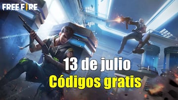 Free Fire | Códigos de hoy miércoles 13 de julio de 2022: recompensas gratis