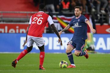 Primeros minutos de juego de Messi con el Paris Saint Germain.