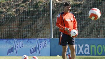 Alejandro Men&eacute;ndez, en la &eacute;poca del Celta.