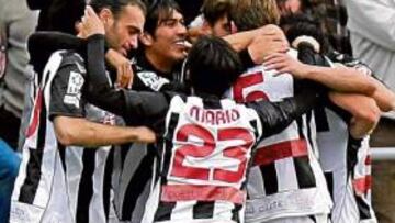 <b>12 BUENOS MESES. </b>El cuadro albinegro ha completado un fantástico año 2008.