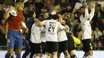 El Valencia gan&oacute; por &uacute;ltima vez (3-2) al Bar&ccedil;a en la Copa el 20 de marzo de 2008.