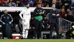 Isco ha ido jugando menos tras cada cambio de entrenador