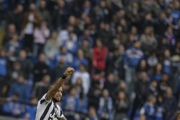 Arturo Vidal anotó el 1-0 sobre la Sampdoria 