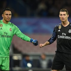 Keylor Navas podría reencontrarse con Cristiano Ronaldo en Napoli