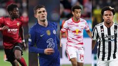 Yunus Musah, Christian Pulisic, Tyler Adams y Weston McKennie buscan ser campeones de copa con sus clubes