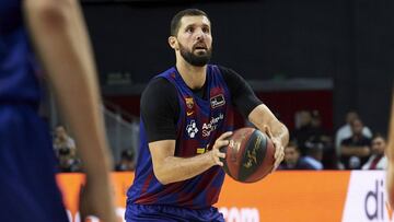 Mirotic, durante un partido