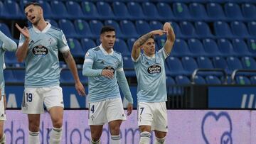 Alfon fue le autor de los dos goles del triunfo del Celta B en Riazor