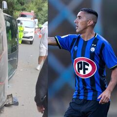 Osvaldo González sufrió accidente de tránsito en Tomé
