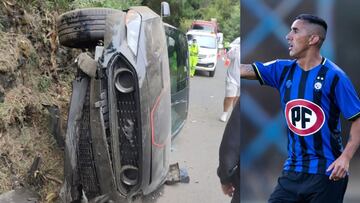Osvaldo González sufrió accidente de tránsito en Tomé