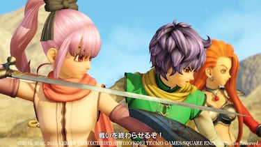 Oleada de imágenes de Dragon Quest Heroes I-II para Switch