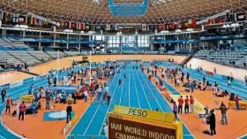 <b>ESPECTÁCULO. </b>El Palau valenciano Luis Puig está preparado para acoger la cita mundialista.