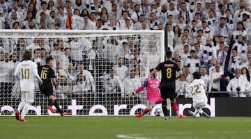 Isco abrió el marcador y marcó el 1-0.