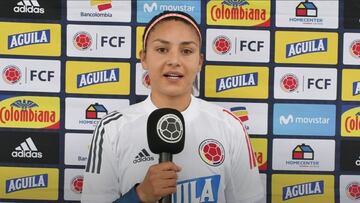 Diana Celis, delantera de la Selecci&oacute;n Colombia Femenina, habl&oacute; sobre su primera convocatoria al equipo nacional y el orgullo de estar con las mejores