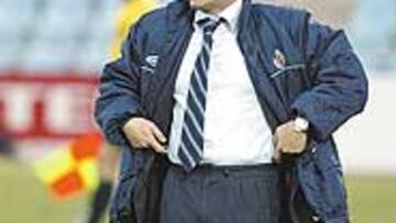 <b>ARRIBA.</b> Uribe apuesta por un Getafe que aspire al ascenso.