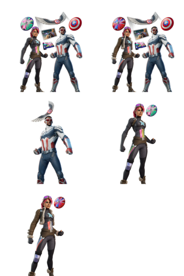 Sam Wilson, el nuevo Capitán América, llega a Fortnite como nueva skin