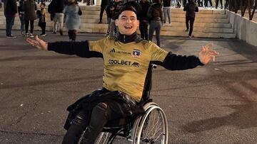 “Mi hermano está muy contento en Colo Colo... Venir al estadio es un sueño para mí”