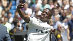 Vinicius, uno de los pocos fichajes hasta ahora.