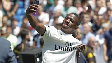 Vinicius, uno de los pocos fichajes hasta ahora.