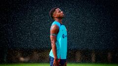 Ansu, en una isla de bajas