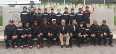 Las desconocidas fotos en Colo Colo de Rojas, figura joven de la U