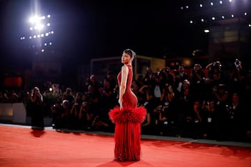 ?rsula  Corber durante el Festival Internacional de Cine de Venecia celebrado en el Lido de Venecia.