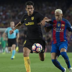 Savic, un muro en la defensa del Atlético sin cometer faltas