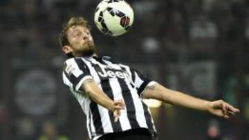 Marchisio, en un partido con la Juventus.