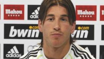 Sergio Ramos compareció en rueda de prensa.