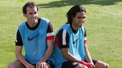 Godín: "Falcao es el delantero más en forma ahora mismo"