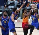 Donovan Mitchell (51) pone en alerta roja a los Nuggets