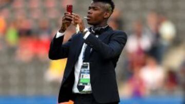 Pogba, en acción.