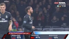 El vídeo sobre Ramos y la tarjeta amarilla contra el Ajax